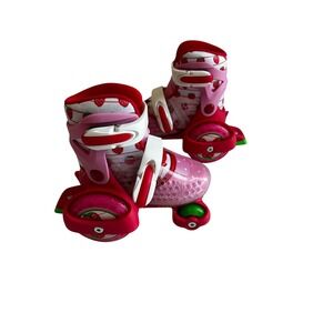 Roller Derby Fun Roll Strawberry Shortcake KidsRoller Skates Size Youth‎ 7-11